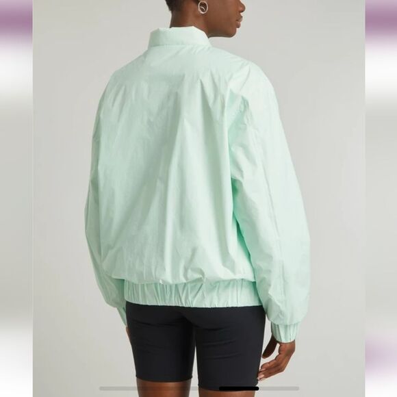 RAINS Fuse Bomber Jacket Mineral Water Repellent Nylon Lightweight Unisex XL - Picture 2 of 16